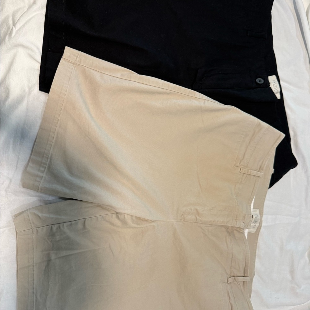 Talbots Tan and Black Shorts - selling together